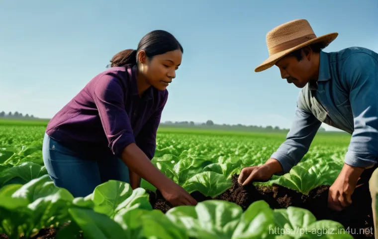 농업경영사 취업 성공 사례 - **Prompt 1: "A futuristic agricultural landscape at dawn. Drones with sleek designs are autonomously...