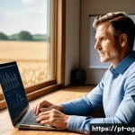 농업경영사 실무에서 필요한 필수 기술 - Strategic Financial Planning for Modern Agriculture**
A determined male farmer in his early 40s, wea...